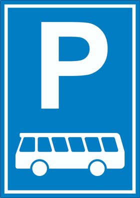 Reisebus Bus Parkplatz Aufkleber