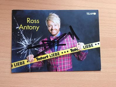 Ross Antony orig. signiert - TV FILM MUSIK #2015