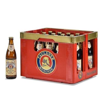 Paulaner Münchner Oktoberfestbier - Mehrweg-Pfand - 20x 0,50 Liter Flaschen