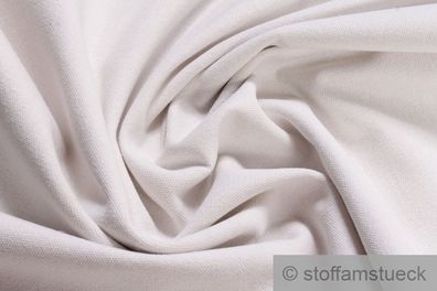 Stoff Baumwolle Polyester Rips weiß Polsterstoff lichtecht strapazierfähig