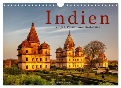 Indien: Tempel, Paläste und Grabmäler 2023 Wandkalender