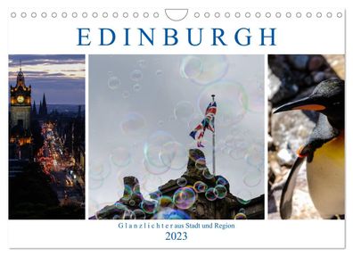 Edinburgh. Glanzlichter aus Stadt und Region. 2023 Wandkalender