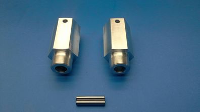 Lauterbacher Wheel Spacers 60 mm / axle for Reely Dune-Fighter