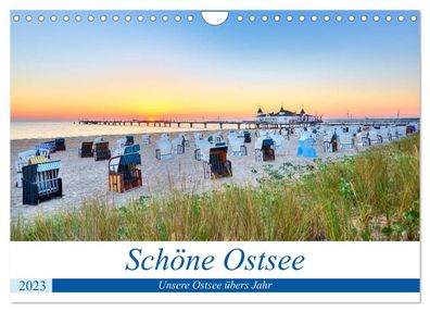 Schöne Ostsee - Impressionen übers Jahr 2023 Wandkalender