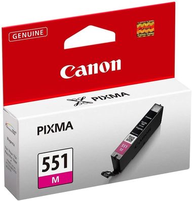 Canon Tintenpatrone CLI-551 M magenta - 7 ml für PIXMA Drucker Original