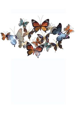 Wanddeko aus Metall "Butterfly"