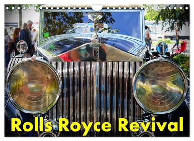 Rolls Royce Revival 2023 Wandkalender