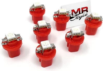 MR-Style 7x Led Tachobeleuchtung rot passend für Audi 80 B3/ B4 1986-1996