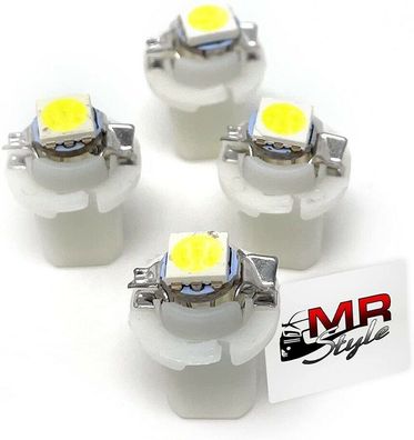 MR-Style 4x Led Tachobeleuchtung warmweiß passend für Renault Twingo 1993-2007