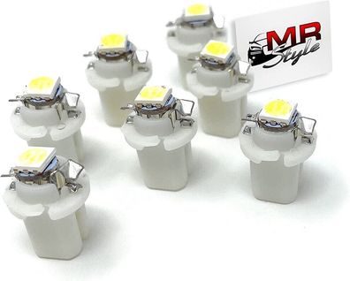 MR-Style 7x Led Tachobeleuchtung weiß passend für Audi 80 B3/ B4 1986-1996