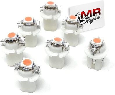 MR-Style 7x Led Tachobeleuchtung warmweiß passend für Audi 100/ A6 1990-1997