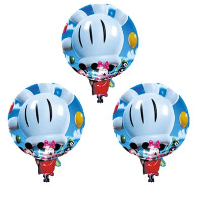 3 X Folienballon Luftballon Micky Maus Heliumballon Kindergeburtstag Ballon