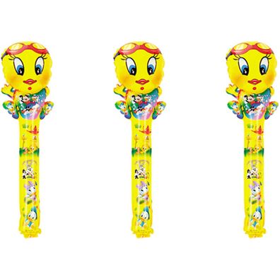 3x Folienballon Tweety Vogel Heliumballon Luftballon Kindergeburtstag