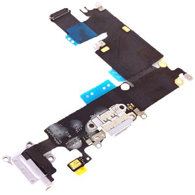 Für Apple Ladebuchse für iPhone 6 PLUS Flex Kabel USB Charging Port Connector weiß !