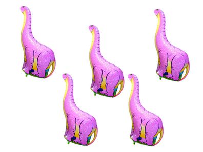 5 X Folienballon Dinosaurus Heliumballon Luftballon Kindergeburtstag Dinosaur