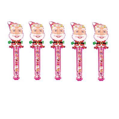 5x Folienballon Weihnachtsman Heliumballon Luftballon Weihnachten Ballon