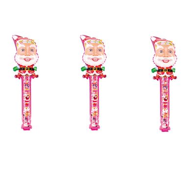 3x Folienballon Weihnachtsman Heliumballon Luftballon Weihnachten Ballon