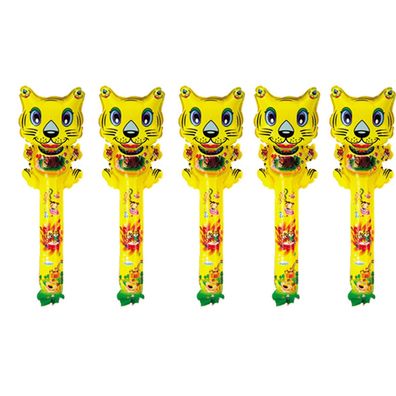 5x Folienballon Tiger Heliumballon Luftballon Kindergeburtstag Ballon 61x21