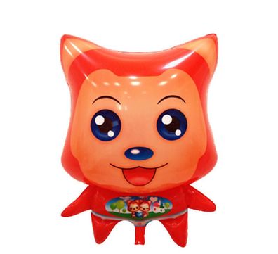 Folienballon Fuchs Heliumballon Luftballon Kindergeburtstag Ballon Fox