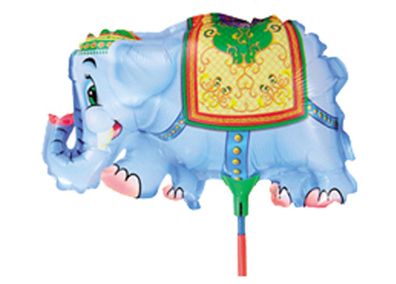 Folienballon Elefant Tier Heliumballon Luftballon Ballon Kindergeburtstag