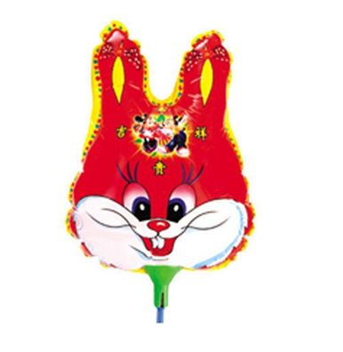 Folienballon Hase Kaninchen Heliumballon Luftballon Ballon Kindergeburtstag
