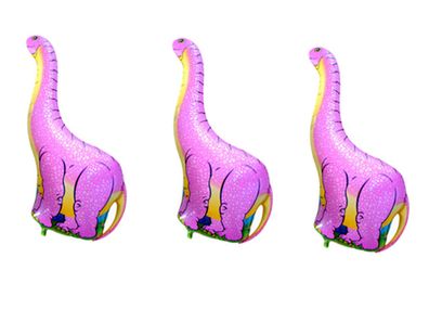 3 X Folienballon Dinosaurus Heliumballon Luftballon Kindergeburtstag Dinosaur