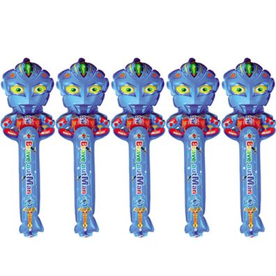 5x Folienballon Ultraman Heliumballon Luftballon Kindergeburtstag 50x17