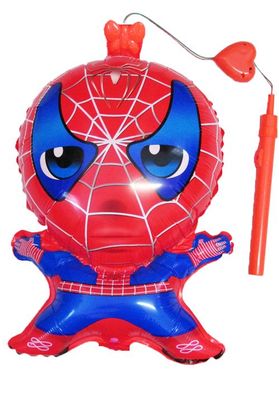 Folienballon Spiderman Leuchtend Musik Heliumballon Kindergeburtstag