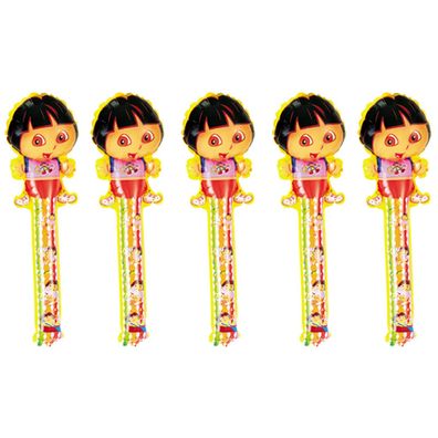 5x Folienballon Dora Heliumballon Luftballon Kindergeburtstag Ballon 61x21