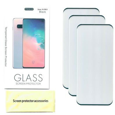 3x Side Glue Schutzglas für Huawei P40 Pro tempered glass 9H Schutzfolie Displaysc...