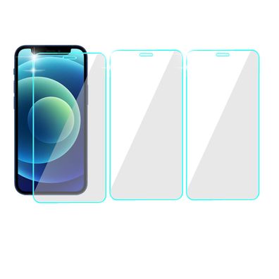 3x Schutzglas Fur iPhone 12 Pro tempered glass 9H Schutzfolie Displayschutz