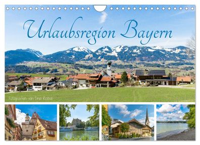 Urlaubsregion Bayern 2023 Wandkalender