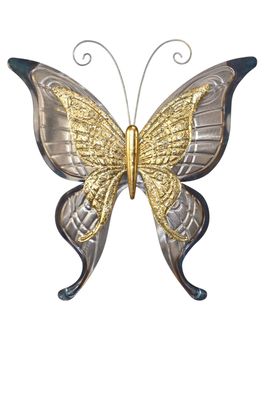 Metalldekoration "Schmetterling" 48 cm