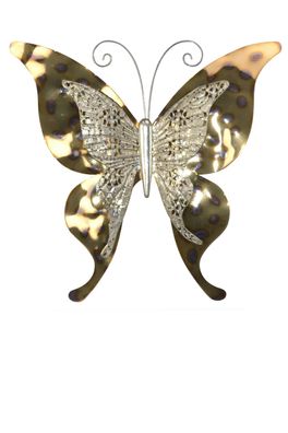 Metalldekoration "Schmetterling" 44 cm