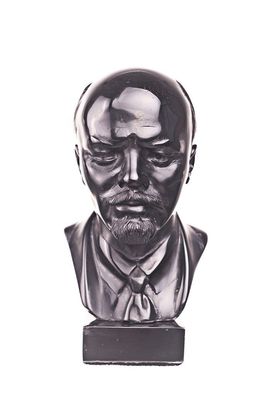 Sowjetischer russischer UdSSR Leader Wladimir Lenin Stein Büste Skulptur 13 cm