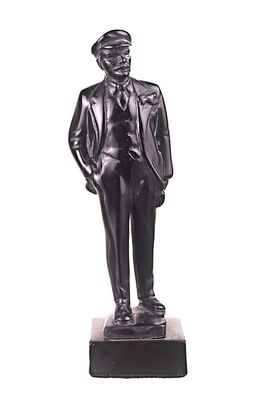 Sowjetischer russischer UdSSR Leader Wladimir Lenin Stein Büste Statue Skulptur 16 cm
