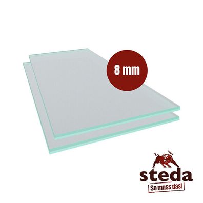 VSG Verbundsicherheitsglas aus Floatglas 8 mm matt bis 6000 mm Länge