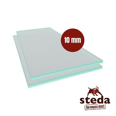 VSG Verbundsicherheitsglas aus Floatglas 10 mm matt bis 6000 mm Länge