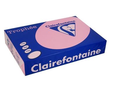 Clairefontaine Trophee Papier 1014C Heckenrose 160g/ m² DIN-A3 - 250 Blatt