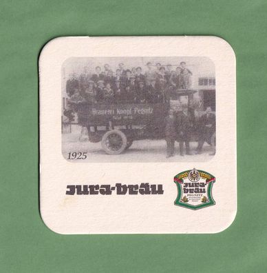 Jura-Bräu Pegnitz - ein ungebrauchter Bierdeckel