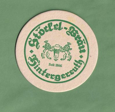 Brauerei Störkel - Bräu Hintergereuth - ein ungebrauchter Bierdeckel