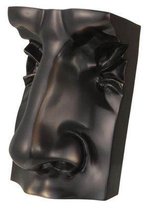 Casa Padrino Designer Deko Objekt Gesicht Antik Bronze 15 x 12 x H. 23 cm - Luxus Kol