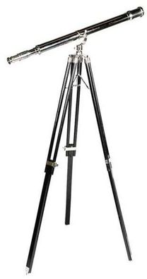 Casa Padrino Designer Teleskop 90 x 85 x H. 94-154 cm - Luxus Kollektion