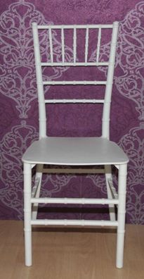 Casa Padrino Polycarbonat Designer Stuhl - Ghost Chair Weiß - Acyrl Möbel - Geisterst