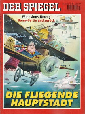 Der Spiegel Nr. 43 / 1995 - Die fliegende Hauptstadt