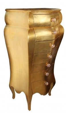 Casa Padrino Barock Kommode Gold 131 x 68 x 46 cm- Antik Stil