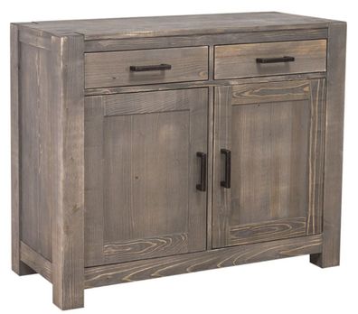 Casa Padrino Landhausstil Kommode Dunkelbraun 110 x 47 x H. 90 cm - Landhausstil Möbe