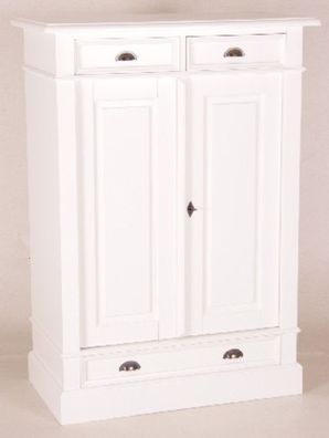 Casa Padrino Shabby Chic Landhaus Stil Kommode Weiß B 100 H 141 cm Möbel Diele Esszim