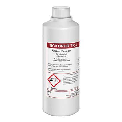 Tickopur TR 3 Spezial Reiniger für Ultraschall Reinigungs Konzentrat 1 Liter