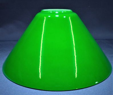 Ersatzglas Lampenschirm Glasschirm Schusterschirm grün Ø 200mm, Höhe 95mm G81769